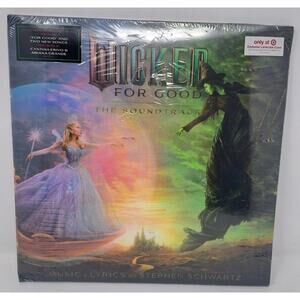 Wicked The Soundtrack 2024 Movie 2LP Vinyl Record Target Exclusive New SEALED
